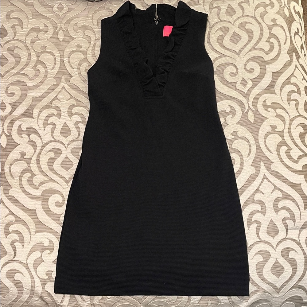Lilly Pulitzer Tisbury Sleeveless Dress Size Small Onyx - Picture 4 of 9
